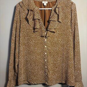 J.Crew button down blouse